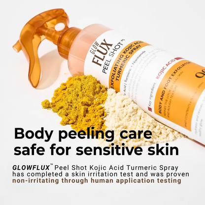 GlowFlux Peel Shot Keratin Care Kojic Acid Tumeric Spray